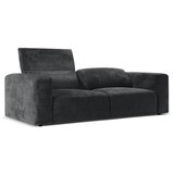 Micadoni Home Antracitno siva sedežna garnitura 234 cm Cruz – | Shoptok.si