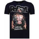 Local Fanatic Majice s kratkimi rokavi 51611744 Modra Cene