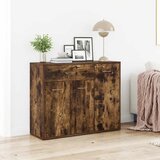 Komoda boja dimljenog hrasta 88x30x70 cm od konstruiranog drva | shoptok.hr