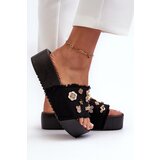 Boto Women's Platform Sandals with Buckles Black | ePonuda.com