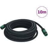 vidaXL Vrtna namakalna cev črna 0,6" 10 m guma cene
