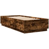  Okvir za krevet boja hrasta 90 x 200 cm konstruirano drvo | shoptok.hr