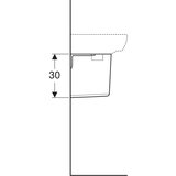Geberit POLUSTUB SELNOVA SQUARE GEBERIT 501.477.00.7 | Eponuda.com