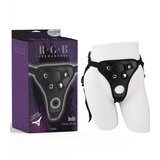 Chisa Ženske gaćice za strap on sa rupom Double Extensions Harness, Crni Cene