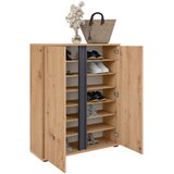 XORA omara za čevlje barve hrasta | Shoptok.si