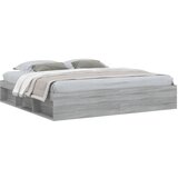  The Living Store Posteljni okvir siva sonoma 200x200 cm - Posteljni Okvir, (21448657) | Shoptok.si