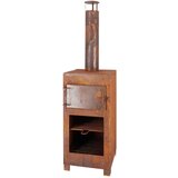 Esschert Design Peč za teraso s pečico za pico rjasta, (21039330) | Shoptok.si