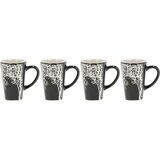 Villa Collection Crne šalice u setu 4 kom za espresso od kamenine 100 ml Hela – | shoptok.hr