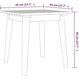  3-dijelni bistro set od masivnog bagremovog drva | shoptok.hr