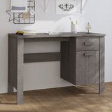 vidaXL Radni stol svjetlosivi 113 x 50 x 75 cm od masivne borovine Cijene
