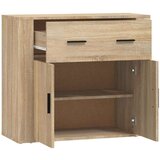  Komoda sonoma hrast 80x33x70 cm inženirski les, (20805518) | Shoptok.si