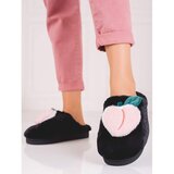 SHELOVET Soft slippers for women black Cene'.'