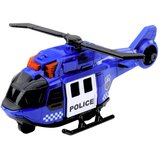  Policijski tovornjak za igro s helikopterjem in avtomobilom - modri | Shoptok.si