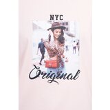 Kesi Original print blouse powder pink | shoptok.hr