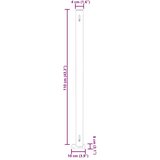  Uvlačiva bočna tenda za terasu 180 x 500 cm smeđa | shoptok.hr