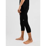Woolf Merino Roni 3/4 Funkcijske hlace black | Shoptok.si