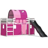 The Living Store pograd s toboganom in zavesami roza 80x200 cm - pograd, (21491722) | Shoptok.si