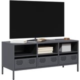 vidaXL TV ormarić antracit 101,5 x 39 x 43,5 cm hladno valjani čelik Cijene