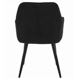  JORK stolica - crni baršun / crne noge x 1 | shoptok.hr