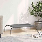 vidaXL Povišeni krevet za pse sivi 90x50x20 cm Oxford tkanina i čelik | shoptok.hr