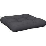  Jastuk za palete crni 60 x 60 x 12 cm od tkanine | shoptok.hr