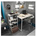 Hanah home radni sto rino white cene