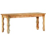  Klupa od masivnog obnovljenog drva 110 x 35 x 45 cm | shoptok.hr