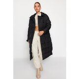 Trendyol Black Belted Water Repellent Long Inflatable Coat Cijene
