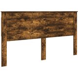  Konstrukcija postelje z vzglavjem Dimljeni oreh 200 x 200 cm, (5000104460) | Shoptok.si