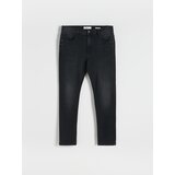 Reserved - Slim traperice isprana izgleda - siva | shoptok.hr