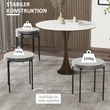  Set od 4 složive blagovaonske stolice baršunasti izgled metal siva 41 5x41 5x46 cm | shoptok.hr