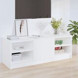 vidaXL tv ormarić bijeli 102 x 35,5 x 36,5 cm od konstruiranog drva Cijene