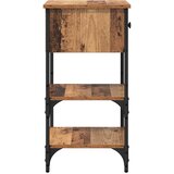  Noćni ormar Smeđa 33.5 x 36 x 70 cm Konstrukcijsko drvo | shoptok.hr