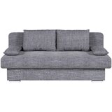 P & B ZOFA S POSTELJNO FUNKCIJO, siva tekstil, leseni material u
