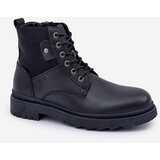 Big Star Leather Insulated Ankle Boots Men's Cene