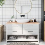  Kupaonska radna ploča 140x50x(2-4) cm netretirano masivno drvo | shoptok.hr