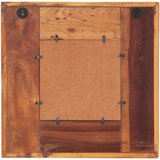  Ogledalo s likom Buddhe 50 x 50 cm od masivnog obnovljenog drva | shoptok.hr