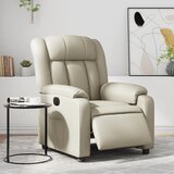 Maison Chic Električni naslanjač - Relax naslanjač krem umetno usnje, (22062259) | Shoptok.si