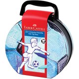  ŠKOLSKI 33BOJE U METALNOJ KUTIJI CONNECTOR SOCCER FABER CASTELL 155538 | Shoptok.si