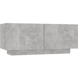 The Living Store Nočna omarica betonsko siva 100x35x40 cm iverna plošča - Nočna Omarica, (21420763) | Shoptok.si