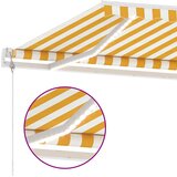  Automatska tenda sa senzorom LED 600 x 300 cm žuto-bijela | shoptok.hr