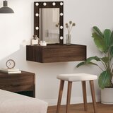 vidaXL Smeđi hrast Iverica 60 x 40 x 70 cm Toaletni stol Pravokutni Cijene