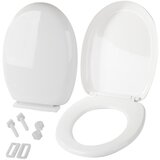 Univerzalna WC deska mehko zapiranje bela | Shoptok.si