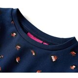  Dječja haljina s dugim rukavima modra 116 | shoptok.hr