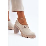 Boto Women's High Heel Pumps Light Beige Tauina | shoptok.hr