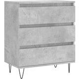 Maison Chic Komoda - Predalnik betonsko siva 60x35x70 cm inženirski les, (21719752) | Shoptok.si