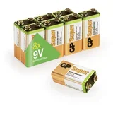 Super 9 V baterija alkalno-manganov 9 V 8 kos, (20638239)