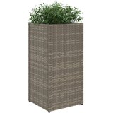  Vrtna sadilica siva 30 x 30 x 60 cm od poliratana | Eponuda.ba