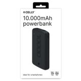 Celly Power bank od 10000mAh eksterna baterija u CRNOJ boji | ePonuda.com