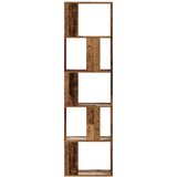  Regal za knjige 5 razina boja staro drvo 45x23,5x162,5cm drveni | shoptok.hr